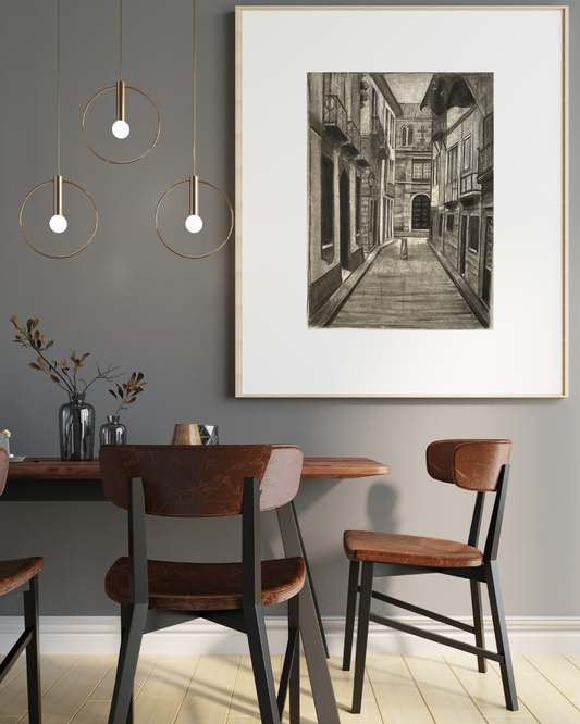 Narrow European Street