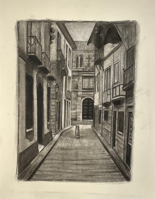 Narrow European Street